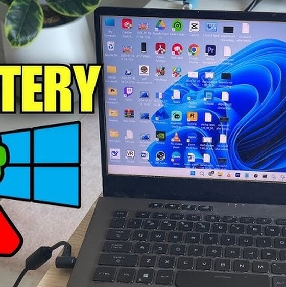 how to fix a laptop that only works when plugged in battery calibration