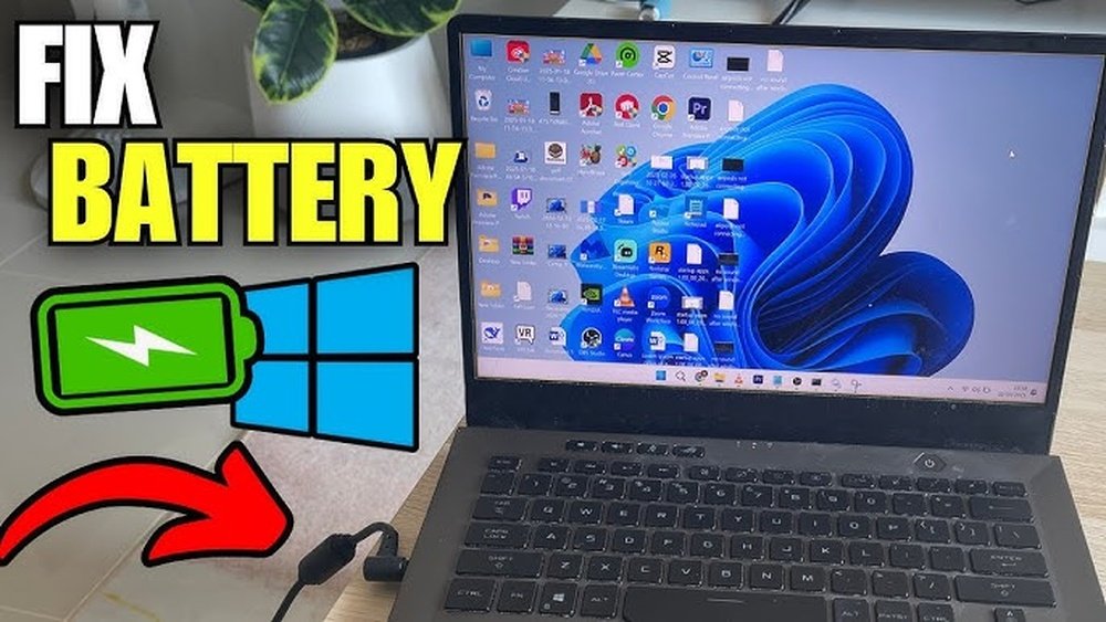 how to fix a laptop that only works when plugged in battery calibration