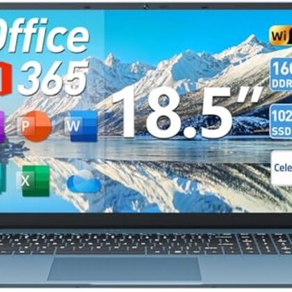 Best Laptops for Elderly Users (Large Text + Easy Portability)