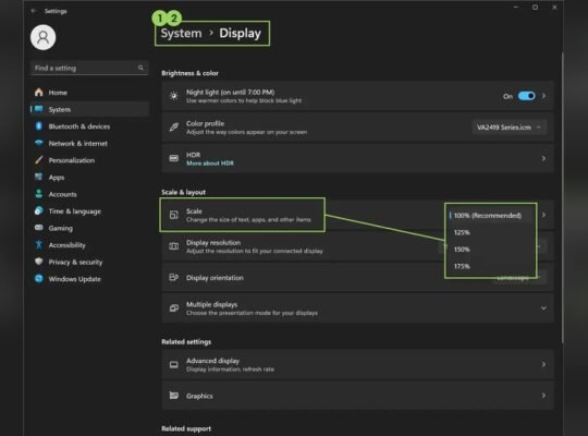 How to Fix a Blurry Laptop Screen: Resolution Vs. Scaling Settings