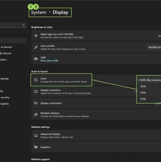 How to Fix a Blurry Laptop Screen: Resolution Vs. Scaling Settings