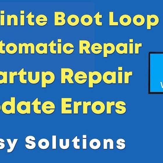 How to Fix a Boot Loop on Your Laptop: Windows Recovery Guide