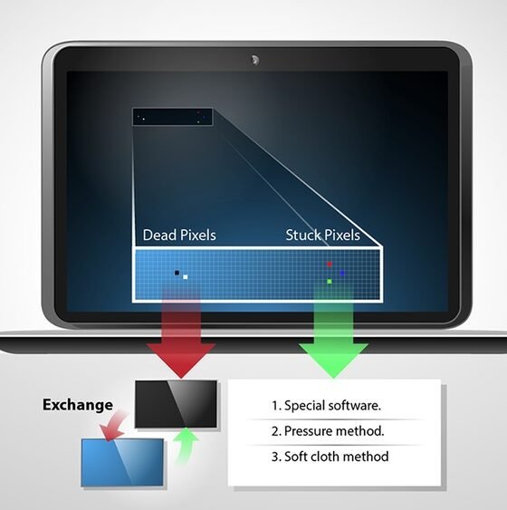 How to Fix Dead Pixels on an Oled Vs. Lcd Laptop Screen: Software Tools