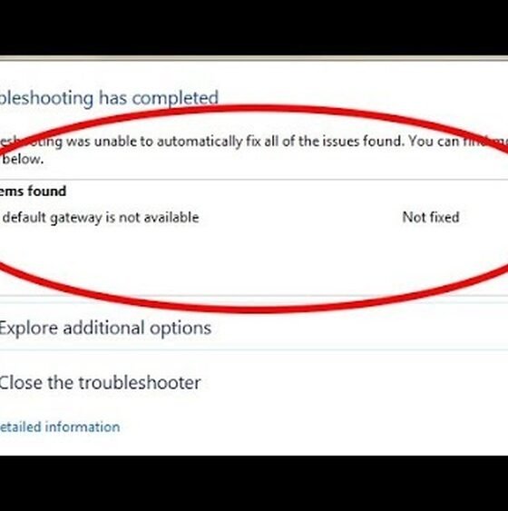 How to Fix 'Default Gateway Not Available' on Windows Laptops