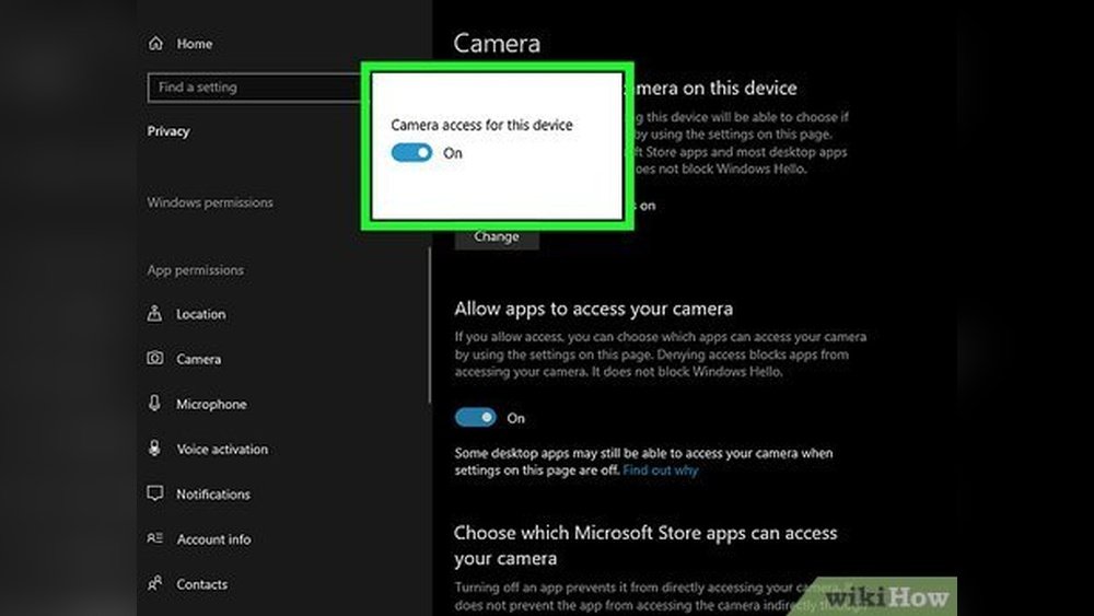 How to Fix Laptop Camera Showing Only a Black Screen: App Permissions Unlock 1 How to Fix Laptop Camera Showing Only a Black Screen: App Permissions
