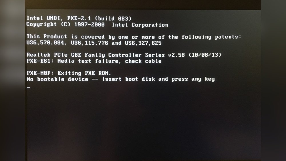 How to Fix 'No Bootable Device' Error: Hdd/Ssd Connection Check