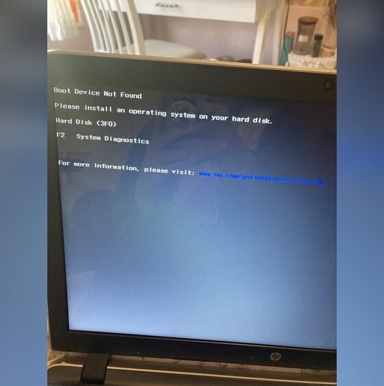 How to Fix 'Operating System Not Found' After a Laptop Drop