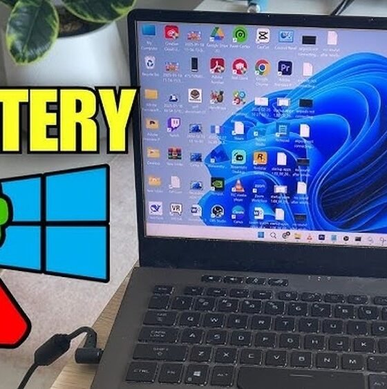 How to Fix a Laptop That Only Works When Plugged In: Battery Calibration